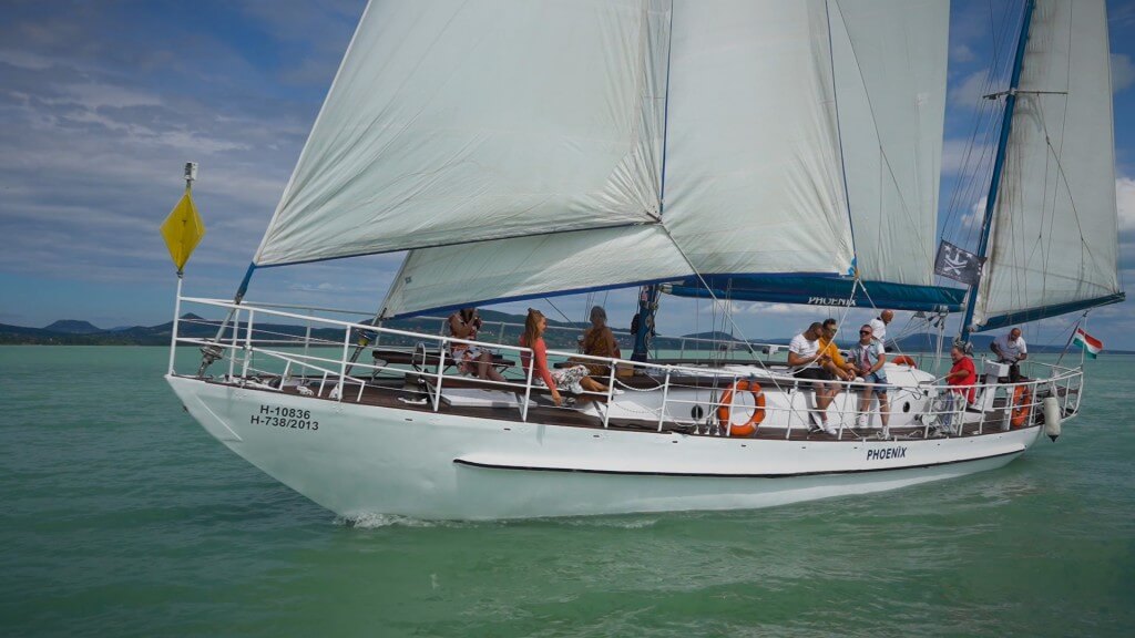 Yacht Party vitorlás banner
